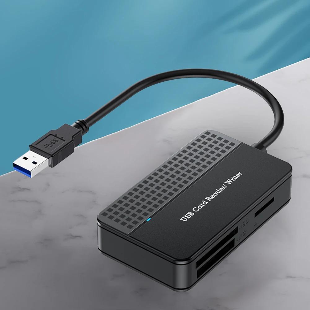 USB 3.0 C Ÿ ޸ Ʈ ī , 4 in 1 ÷ ī , 5Gbps ޸ ī , 20cm ̺ SD TF CF MS